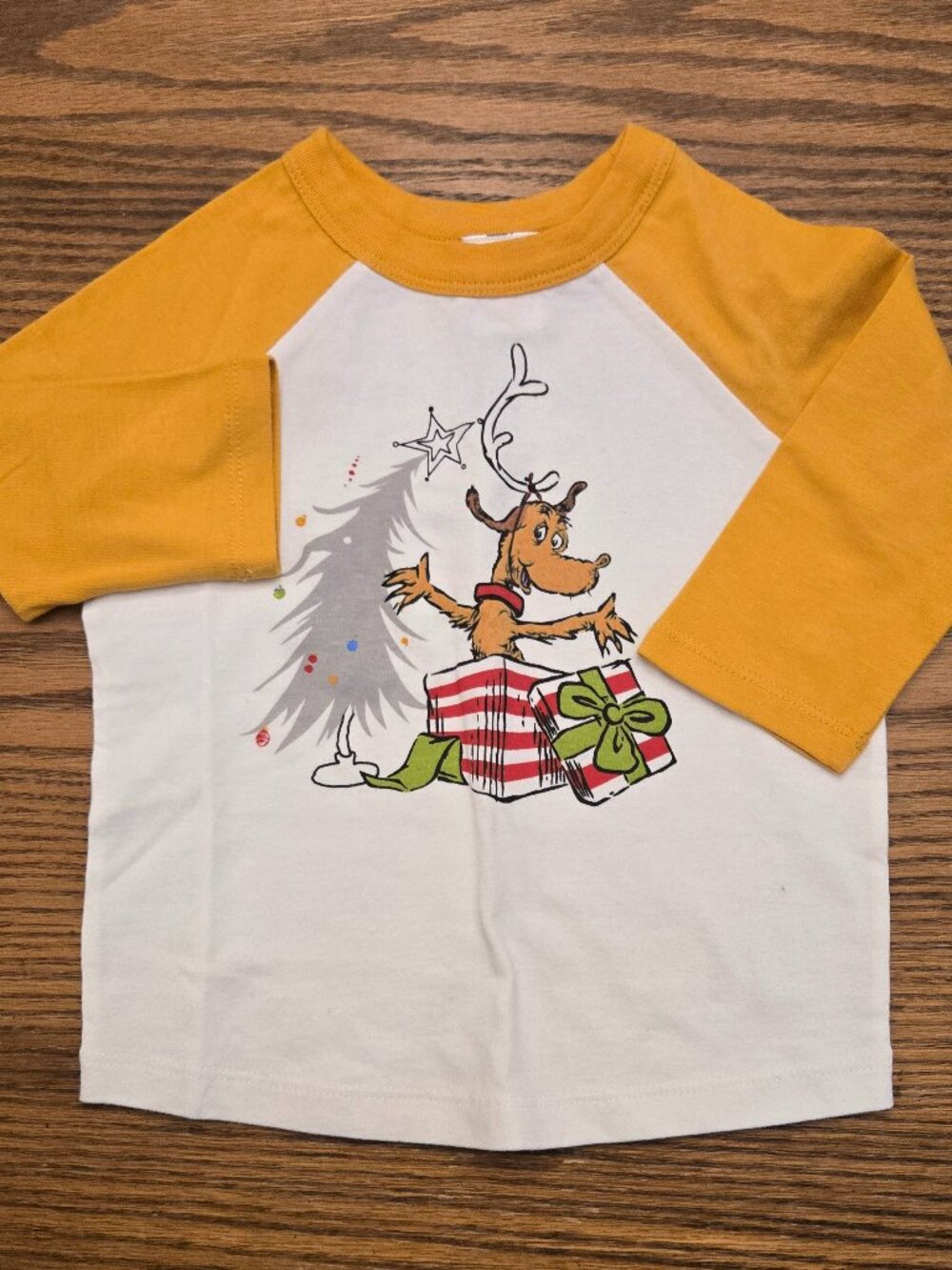 Hanna Andersson Dr. Suess Grinch Max Shirt - size 80 / 18-24 - Christmas Holiday